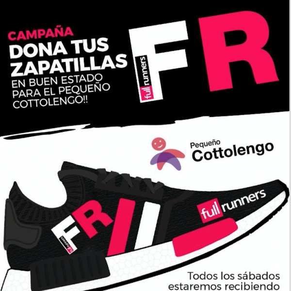Campaña Recicla y Dona tus zapatillas a Cottolengo